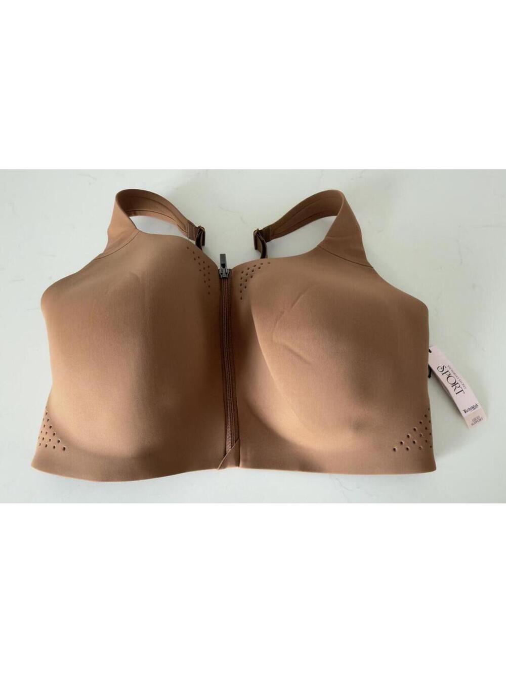 VSX Featherweight Max Caramel Front Close High Impact Sports Bra
